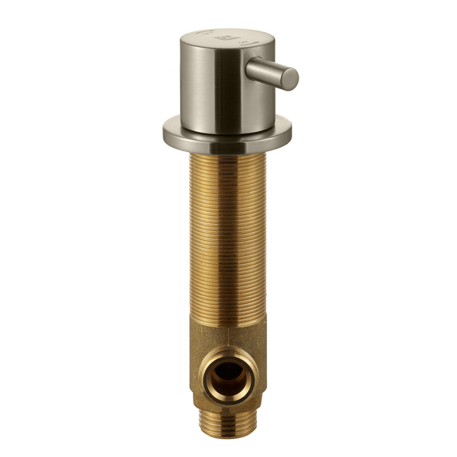 DISKMASKINSAVSTÄNGNING BI284 BÄNKMONT 28MM HÅL BRUSH NICKEL | Beijerbygg Byggmaterial